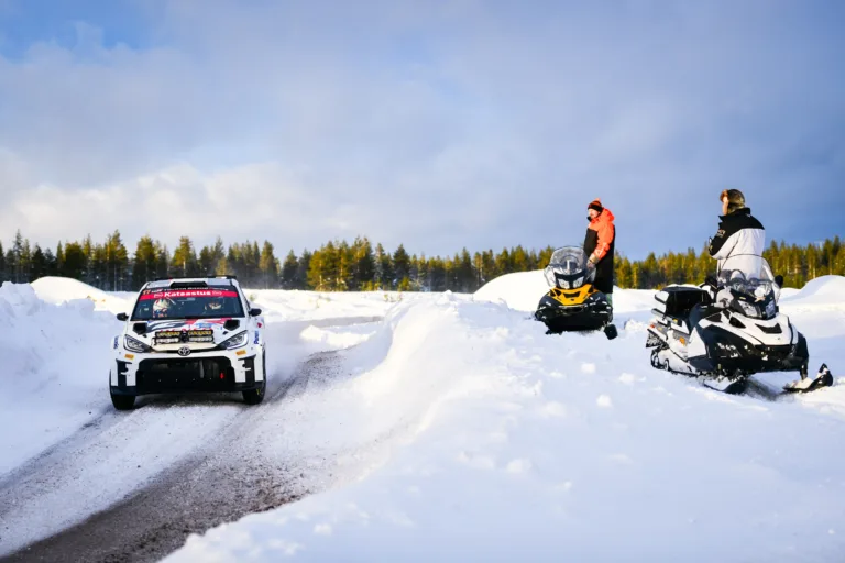 Hirvonen elégedett a Toyota fiatal versenyzőinek Lappföld Rallyn nyújtott teljesítményével