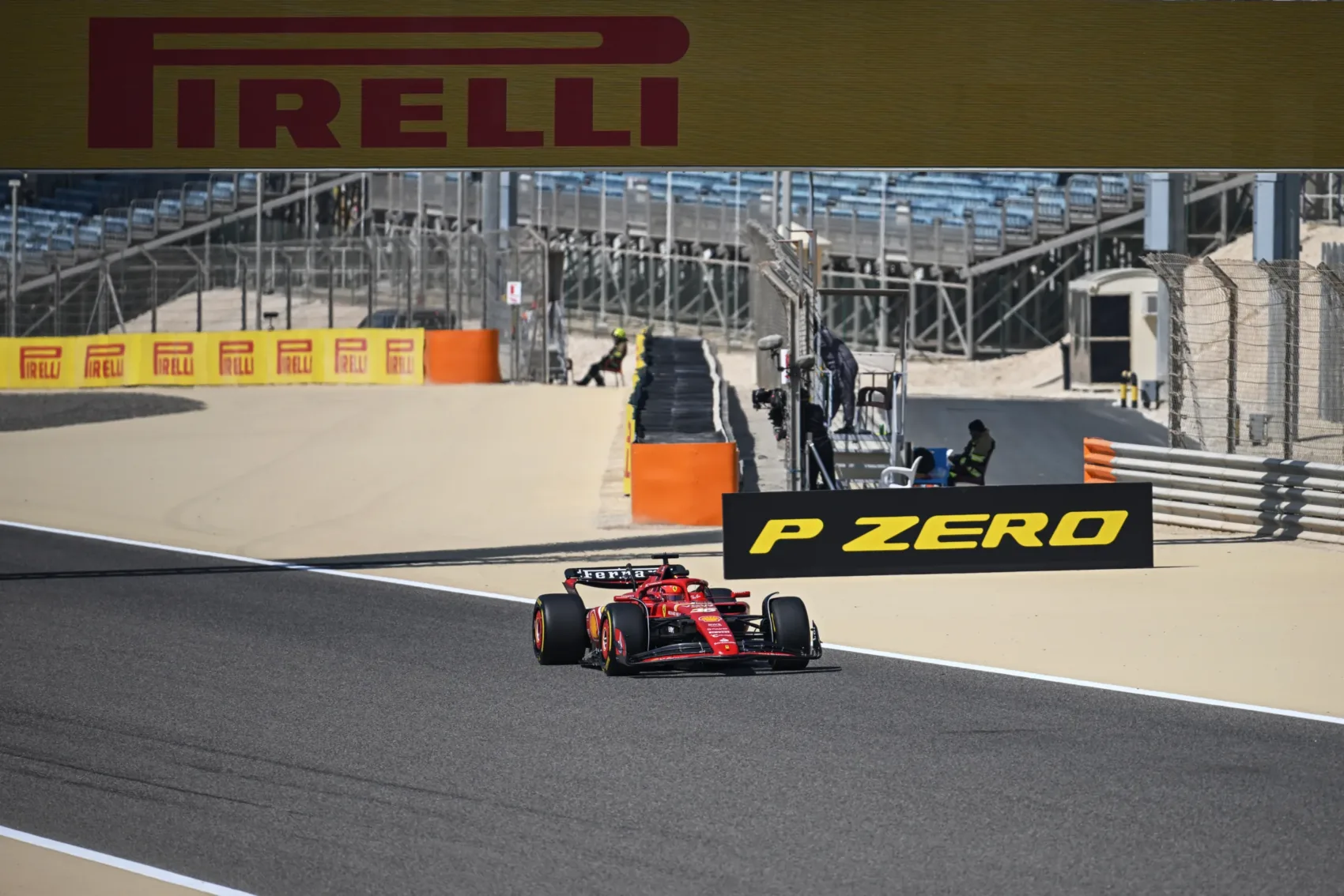 Forma-1, Charles Leclerc, Ferrari, Bahrein teszt 2024, 2. nap