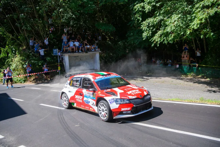 Andrea Mabellini az MRF Team csapatával érkezik a Rally Hungaryre