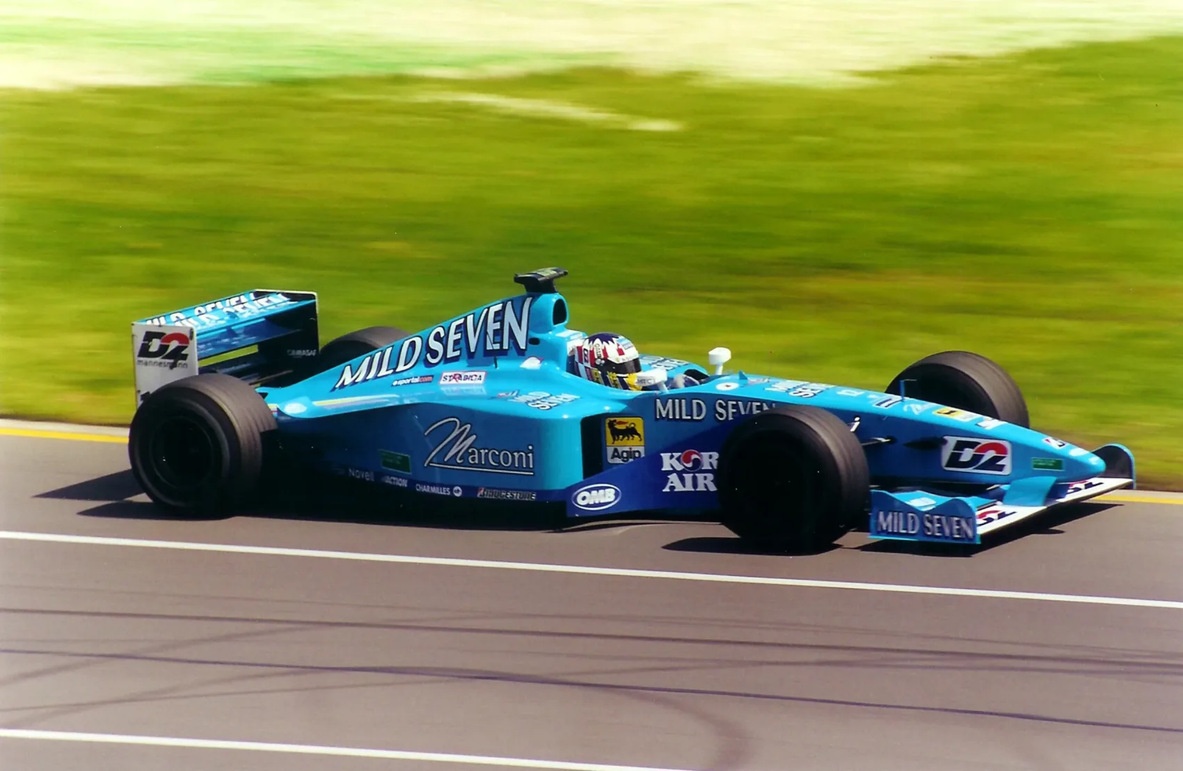 Benetton B200, Alex Wurz, 2000