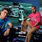 George Russell, Lewis Hamilton, Tommy Hilfiger