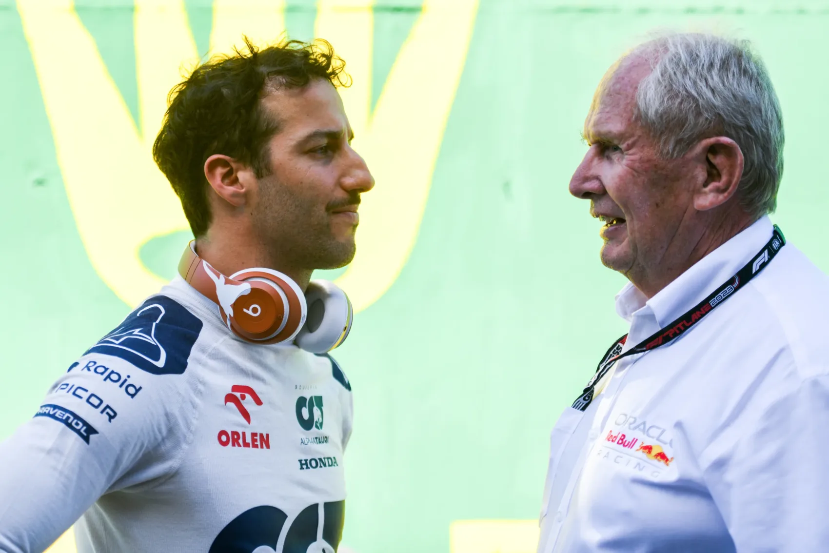 Helmut Marko, Daniel Ricciardo