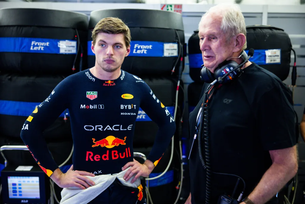 Max Verstappen, Helmut Marko, Bahrein, teszt, Red Bull