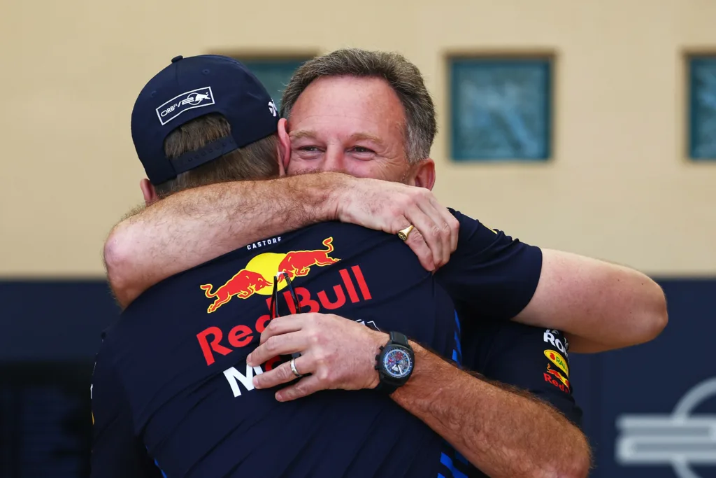 Max Verstappen, Christian Horner, Red Bull, Bahreini Nagydíj