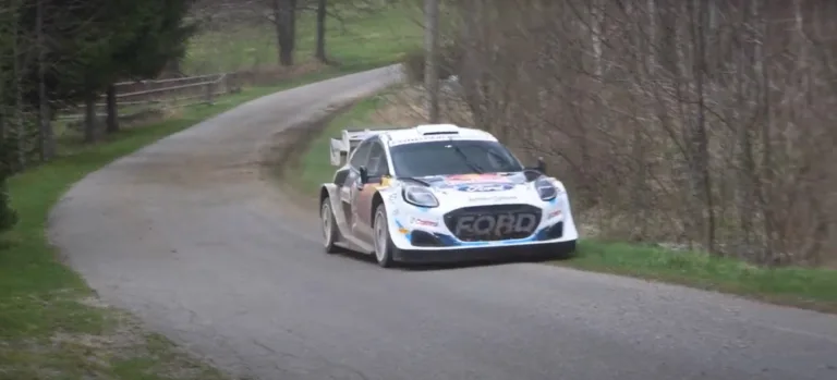 Az M-Sport új hátsó szárnnyal tesztelt Horvátországban