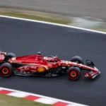 Forma-1, Charles Leclerc, Ferrari, Japán Nagydíj 2024, péntek