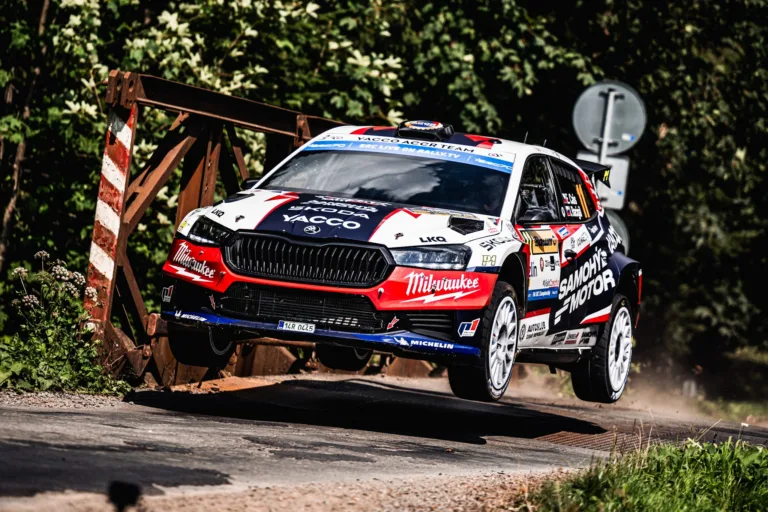 Erik Cais úgy készült a V-Híd Rally Hungary-re hogy legyőzte Kopeckyt