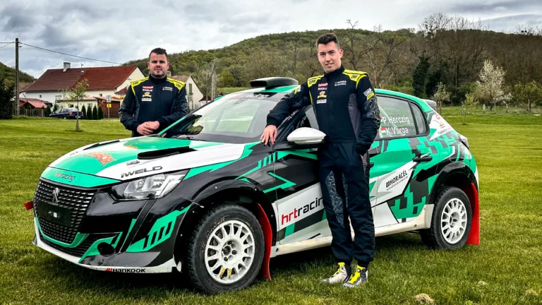 Herczig Patrik a dobogót célozza meg a V-Híd Rally Hungaryn