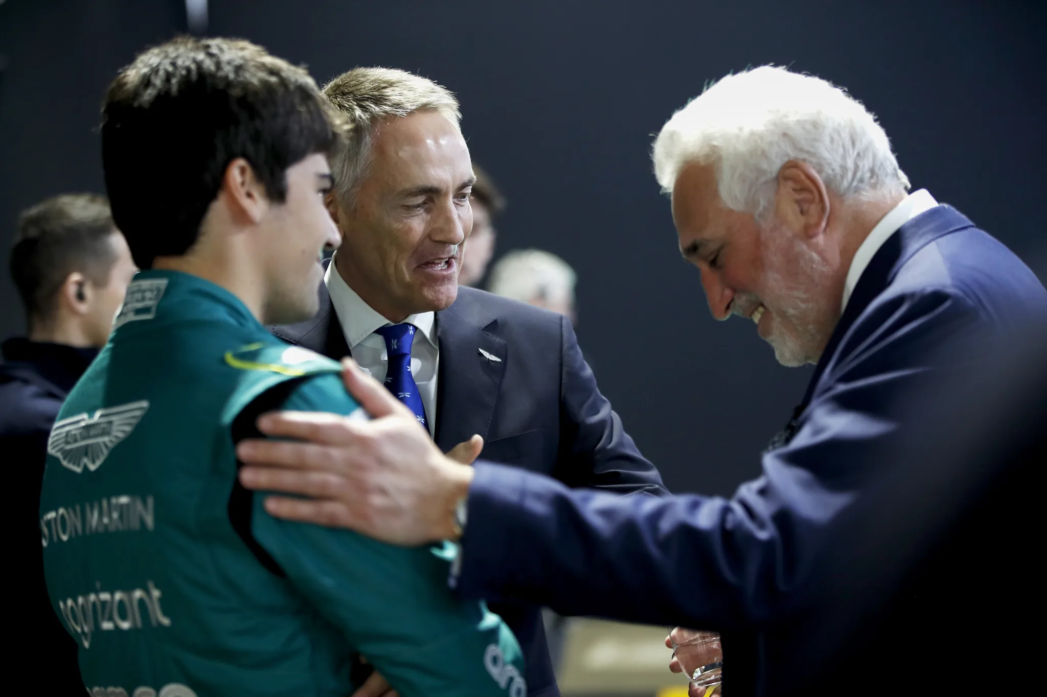 Lance Stroll, Martin Whitmarsh, Lawrence Stroll, Aston Martin
