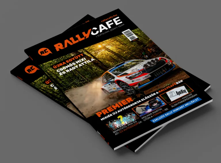 Visszatér a nyomtatott Rallycafe magazin, a hétvégétől országszerte kapható lesz