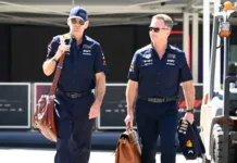 Christian Horner, Adrian Newey, Red Bull, Bahrein, teszt