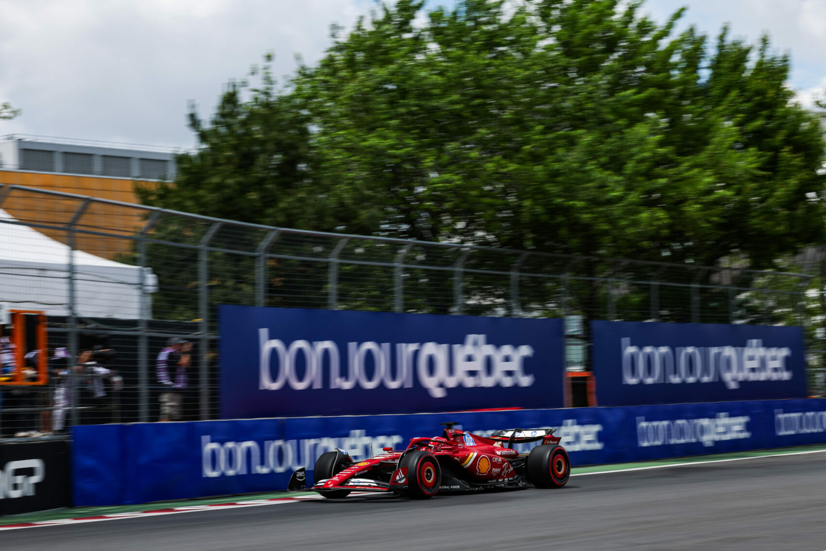 Forma-1, Charles Leclerc, Ferrari, Kanadai Nagydíj 2024, szombat