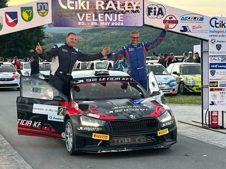 László Zoltán és Mang Huba is kiválóan áll a Mitropa Kupában a Mecsek Rally előtt