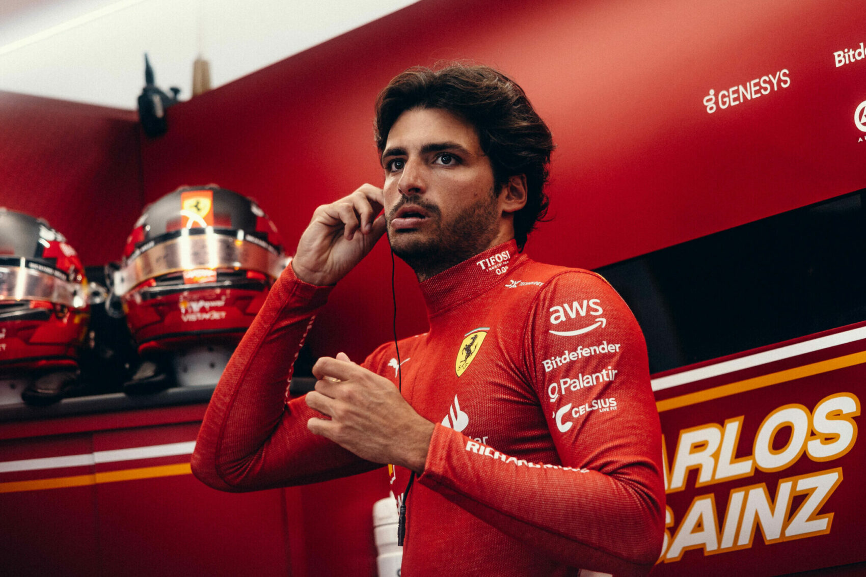 Carlos Sainz, Ferrari, Szaúd-arábiai Nagydíj