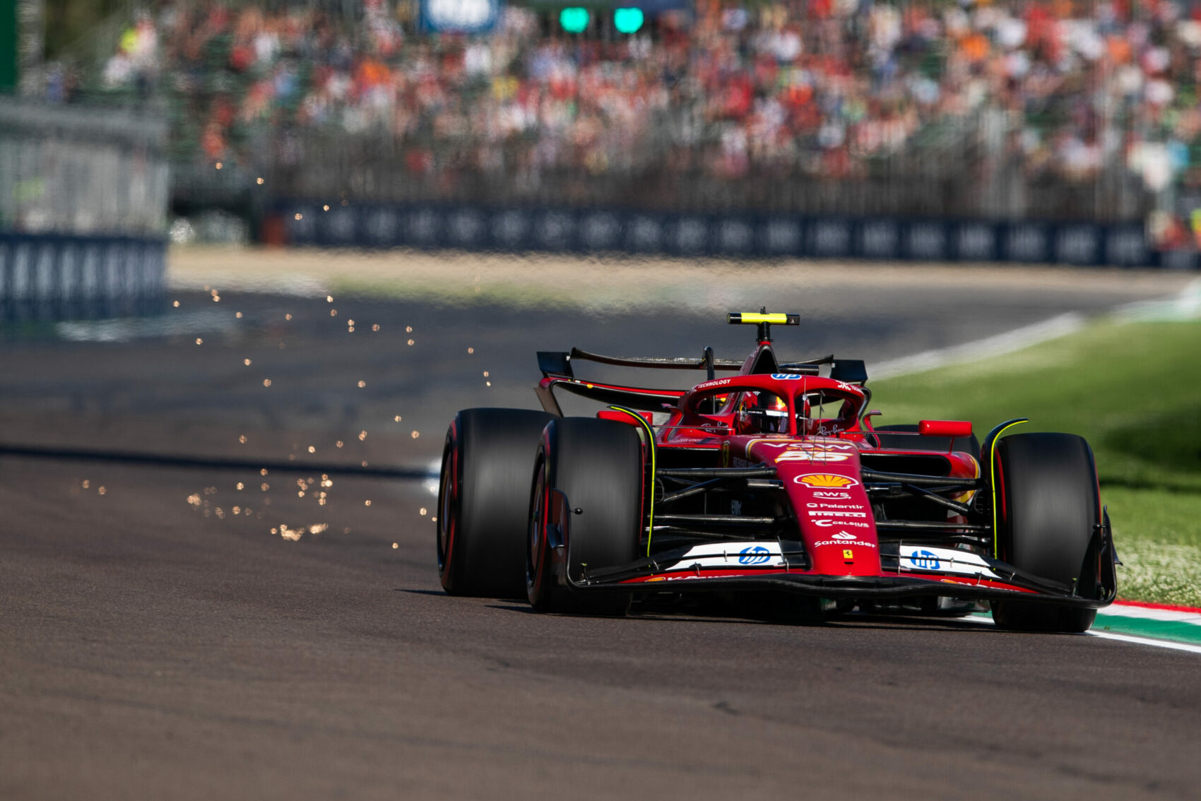 Carlos Sainz, Ferrari, Imola