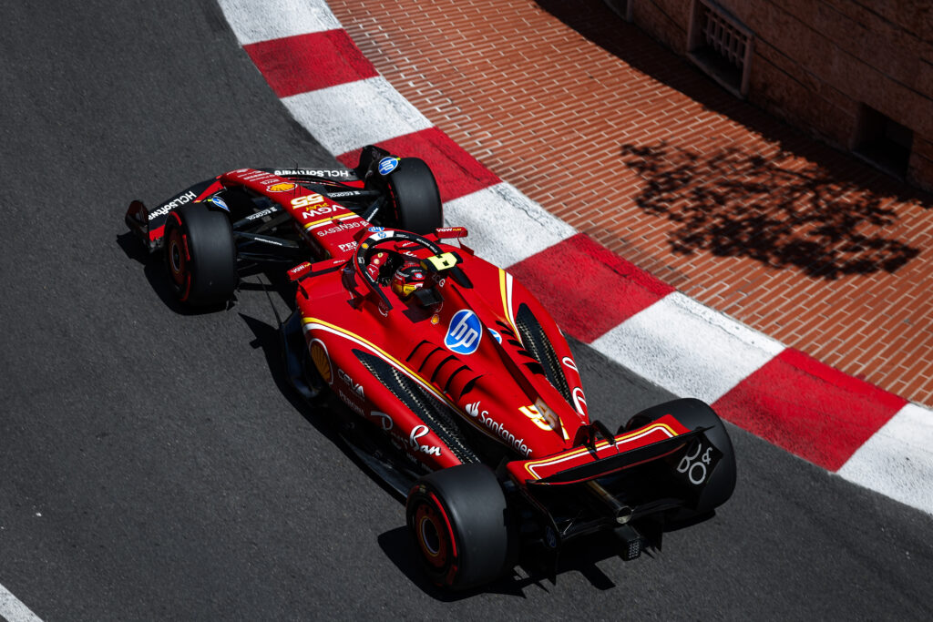 Carlos Sainz, Ferrari, Monaco