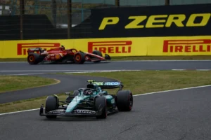 Forma-1, Fernando Alonso, Aston Martin, Carlos Sainz, Ferrari, Japán Nagydíj 2024, péntek