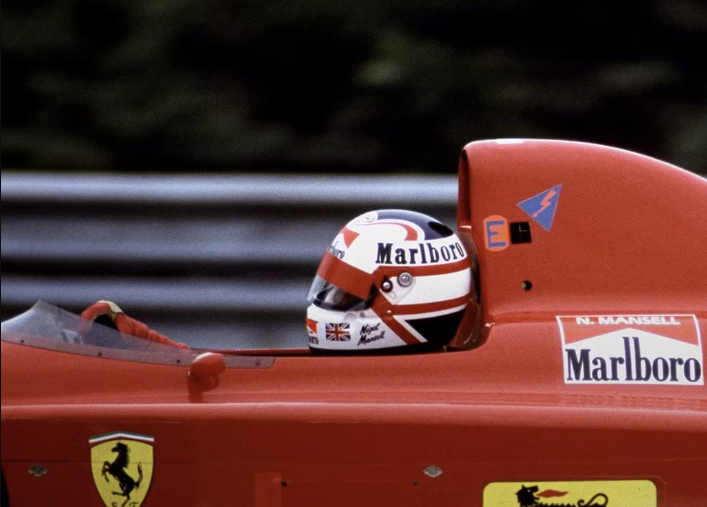 Mansell, Ferrari, 1989