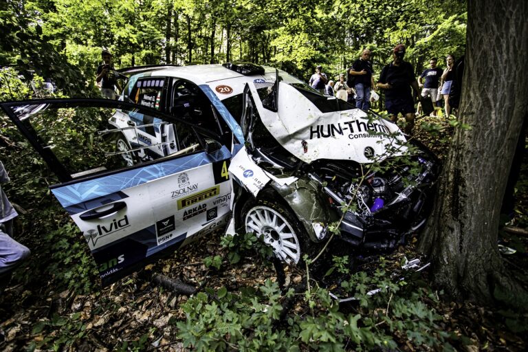 Lemaradt a pont az i-ről – ez történt a Mecsek Rallyn a Német Motorsport párosával