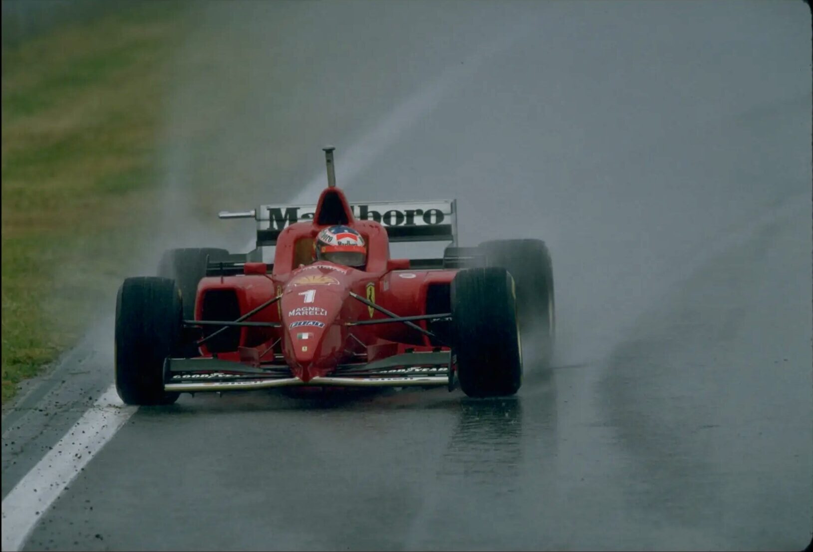 Michael Schumacher, Ferrari, Spanyol Nagydíj, Barcelona, 1996