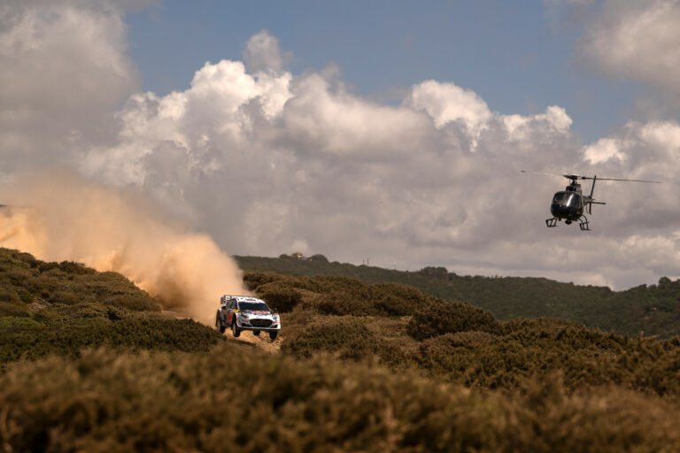 Grégoire Munster karrierje legjobb WRC-eredményét érte el Szardínián