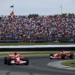 Michael Schumacher, Rubens Barrichello, Ferrari, USA Nagydíj, 2005