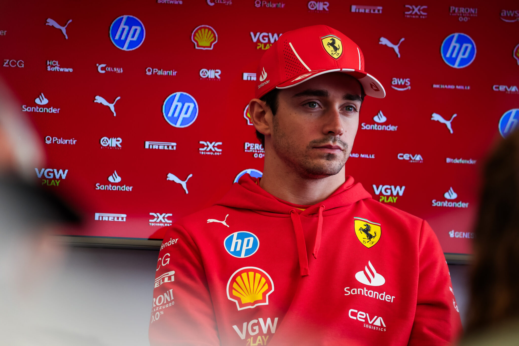 Leclerc, Ferrari, Brit Nagydíj