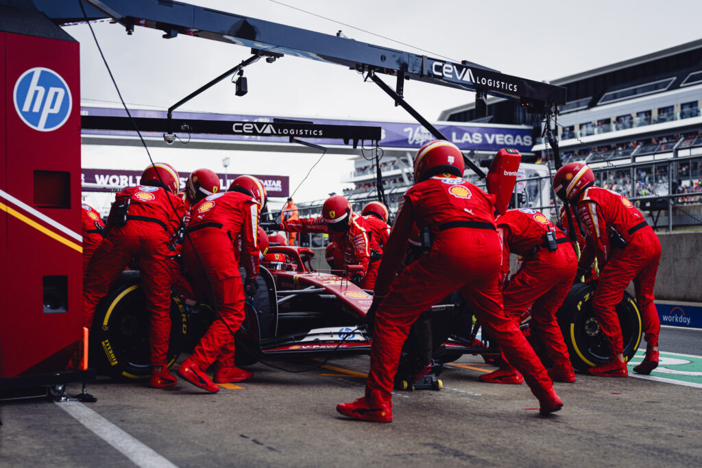 Leclerc, Ferrari, Brit Nagydíj