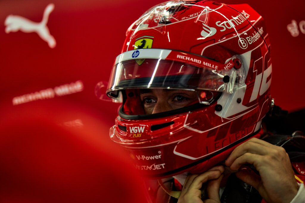 Leclerc, Ferrari, Brit Nagydíj