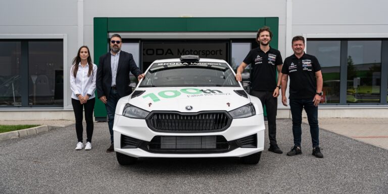 Romániába került a 100. Skoda Fabia RS Rally2