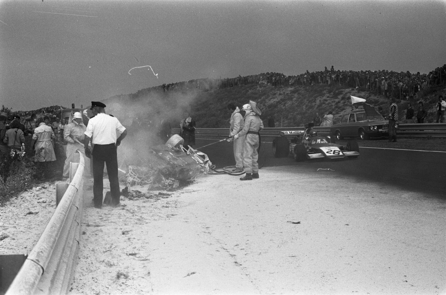 Roger Williamson, 1973, Holland Nagydíj, Zandvoort, halál, baleset