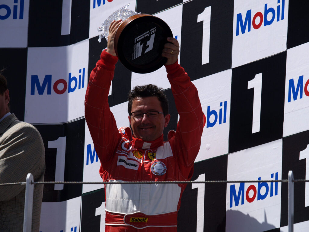 Luca Baldisserri, Ferrari, Francia Nagydíj, 2004