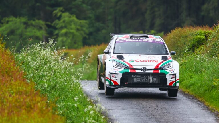 Ingram győzelemre hajt a Ceredigion Rallyn, de nem az ERC-értékelésben