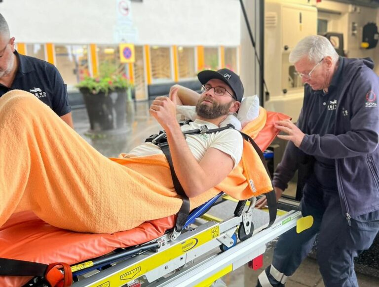 Egy hét után szállíthatták haza a megsérülő Patrik Barth-ot