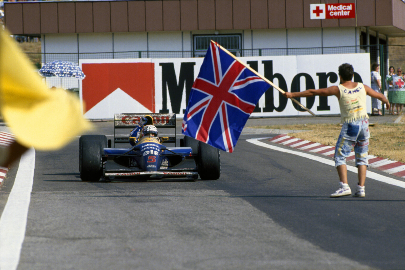 Nigel Mansell, Williams, Magyar Nagydíj, 1992