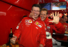 Ross Brawn, Michael Schumacher, Ferrari, 2004, Belga Nagydíj