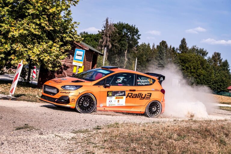 Zagyva Dorka Győrben felkészült a WRC edzőtáborára