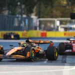 Forma-1, Oscar Piastri, McLaren, Charles Leclerc, Ferrari, Sergio Pérez, Red Bull, Azeri Nagydíj 2024, vasárnap