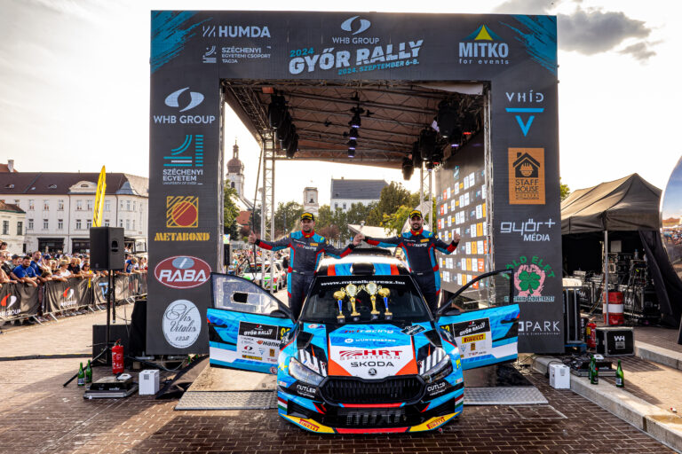 Csomós Mixi és Nagy Attila nyerte meg a II. WHB Győr Rallyt!