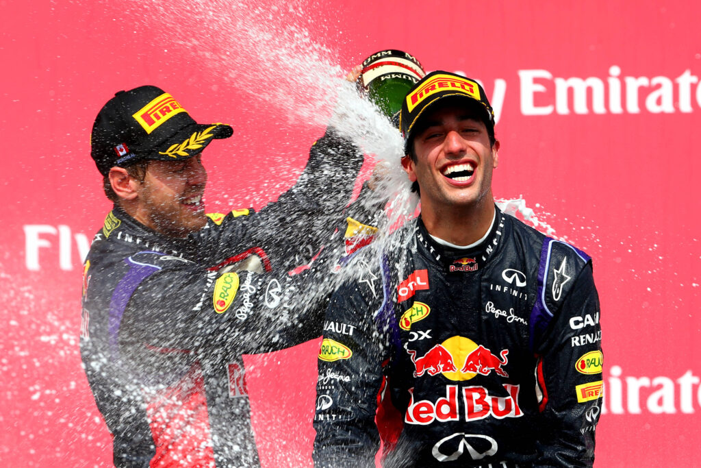 Sebastian Vettel, Daniel Ricciardo, Red Bull, 2014, Kanadai Nagydíj