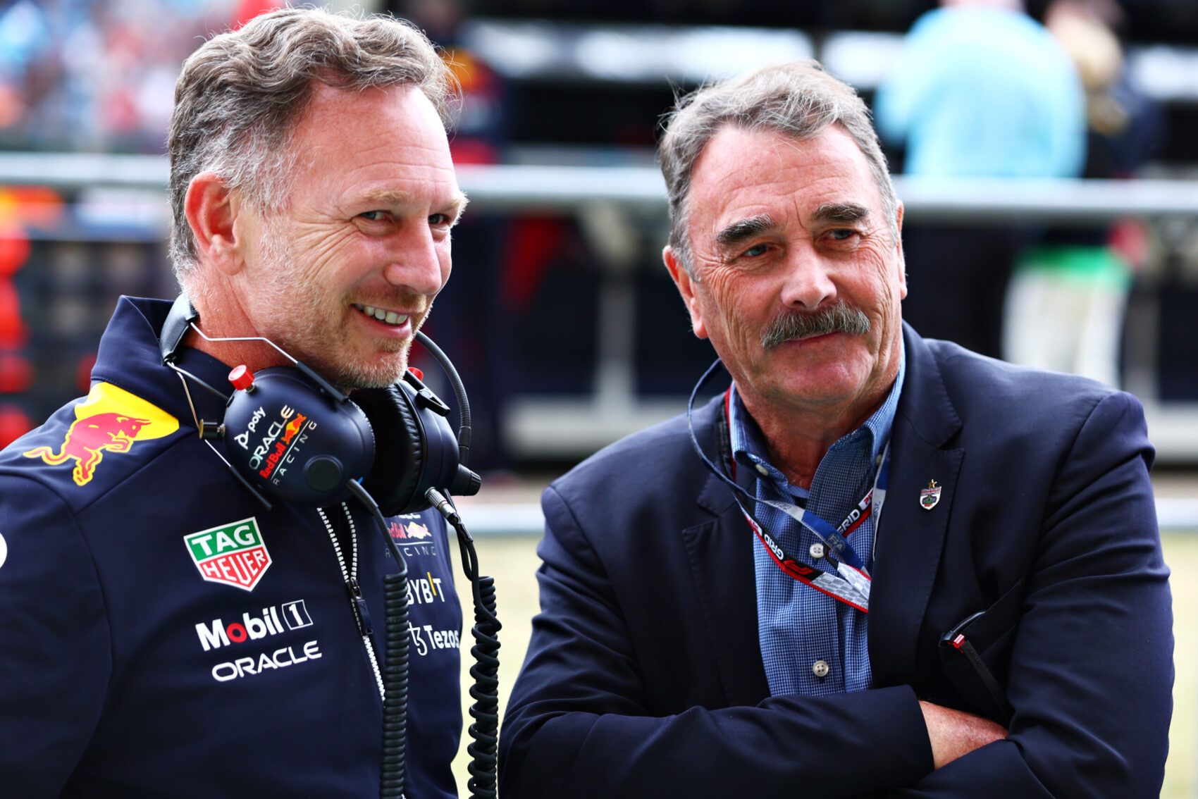 Christian Horner, Nigel Mansell