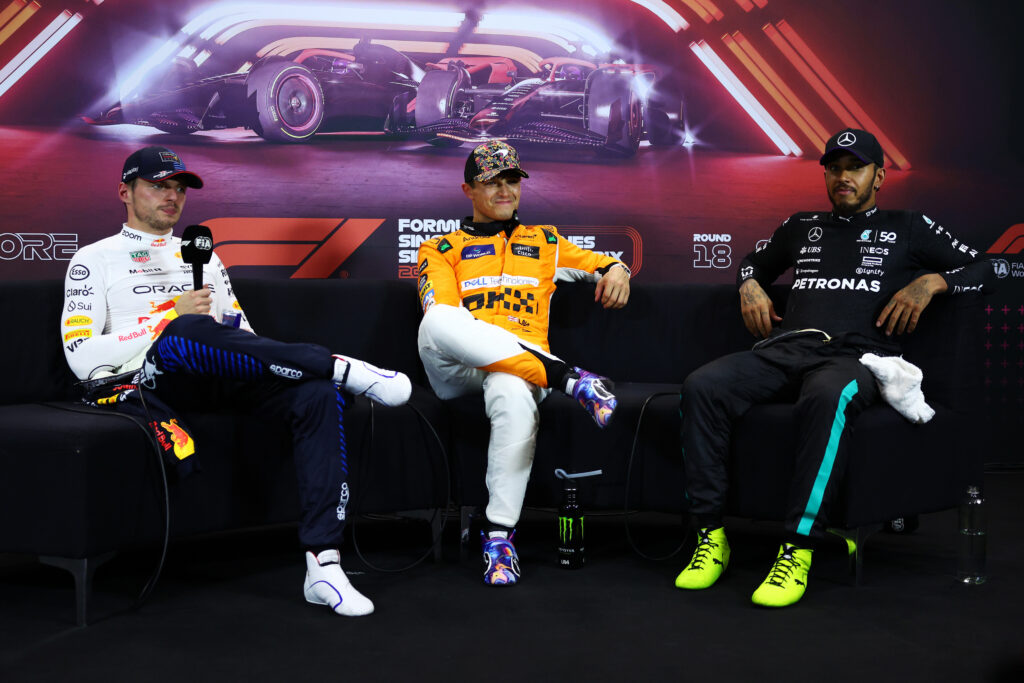 Max Verstappen, Red Bull, Lewis Hamilton, Mercedes, Lando Norris, McLaren