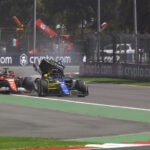 Bearman, Albon, baleset, Ferrari, Williams