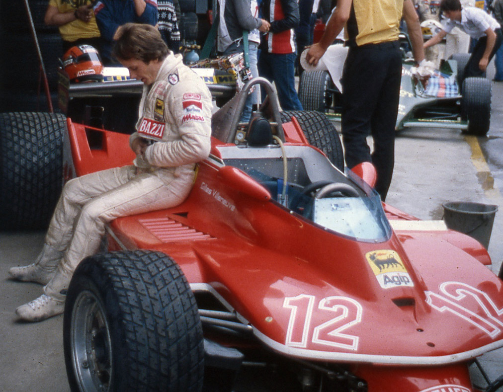 Gilles Villeneuve, Ferrari, 1977