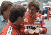 Christian Danner, Martin Brundle, 1987