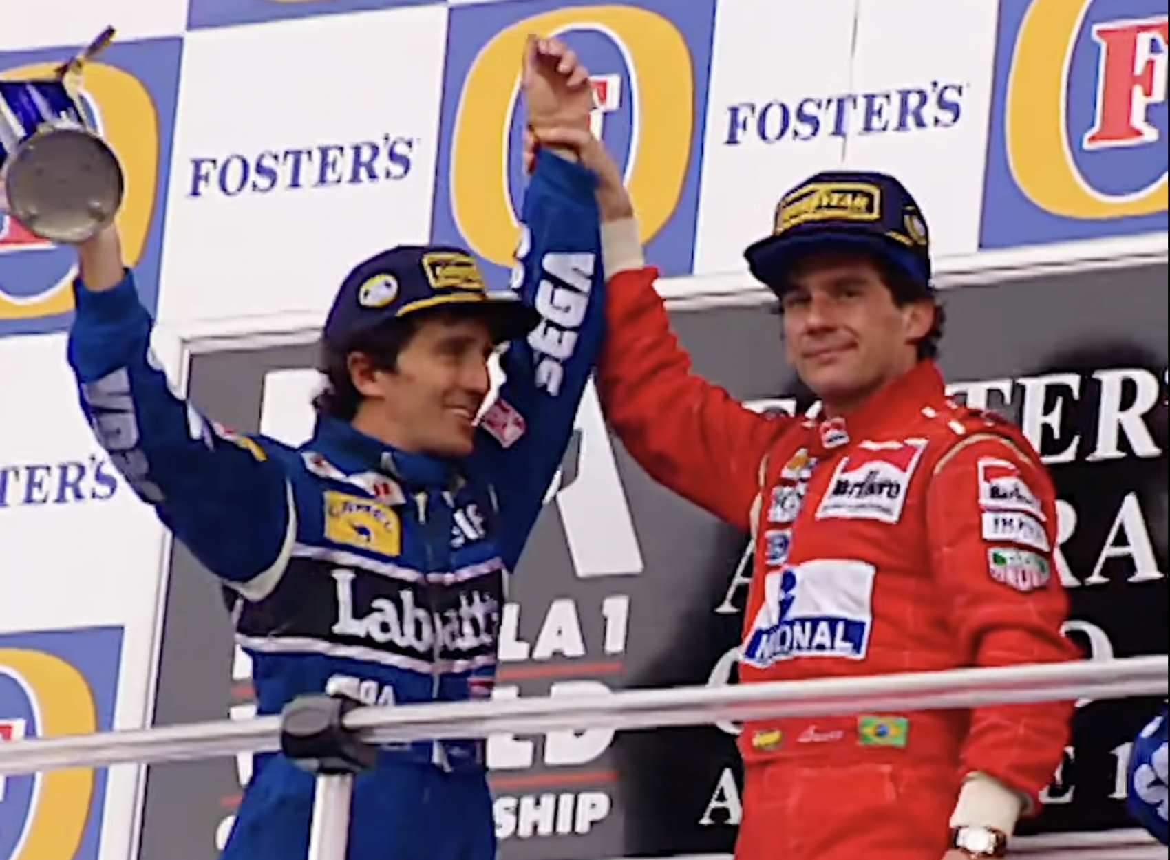 Prost, Senna, 1993, Adelaide