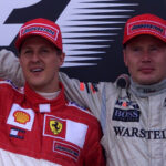 Michael Schumacher, Ferrari, Mika Häkkinen, McLaren, 2001, Brit Nagydíj