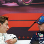 Max Verstappen, Red Bull, George Russell, Mercedes