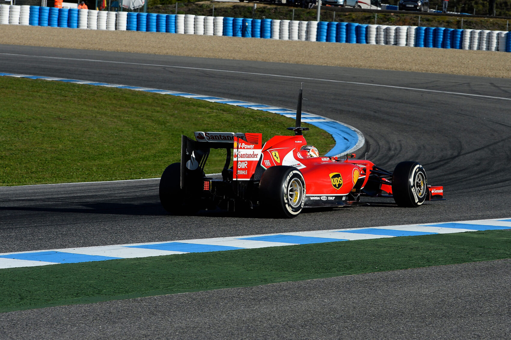 Kimi Räikkönen, Ferrari, Jerez, teszt, 2014