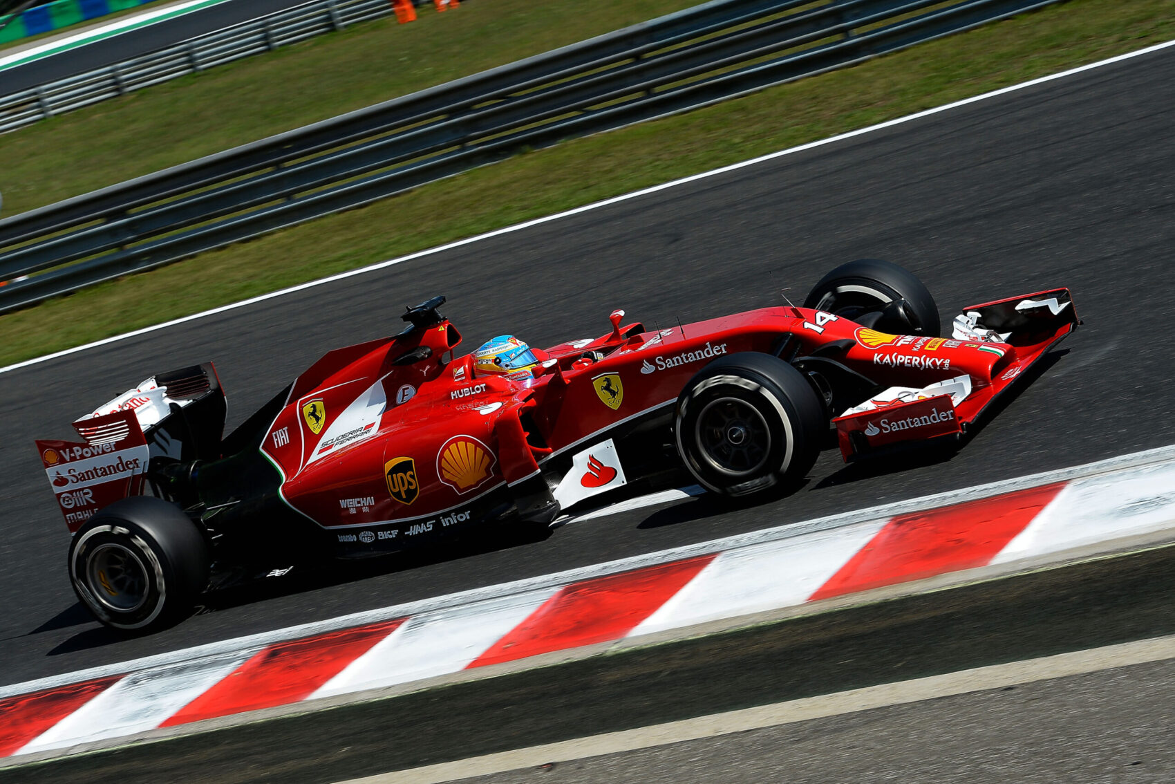 Fernando Alonso, Ferrari, Magyar Nagydíj, 2014